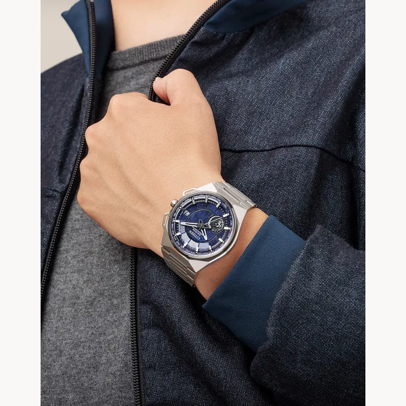 Satellite Wave X Blue Dial Super Titanium Bracelet CC3097 Satellite Wave X Blue Dial Super Titanium Bracelet CC3097